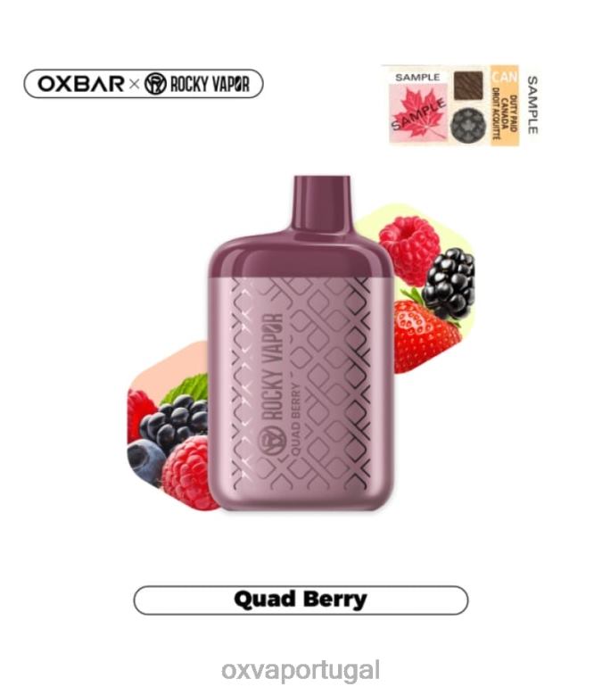 OXVA Portugal | PJX0D31 baga quádrupla OXVA OXBAR 4500