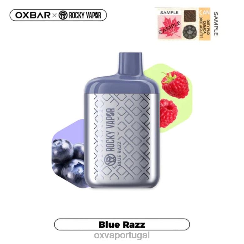 OXVA Vape Pod | PJX0D35 razz azul OXVA OXBAR 4500