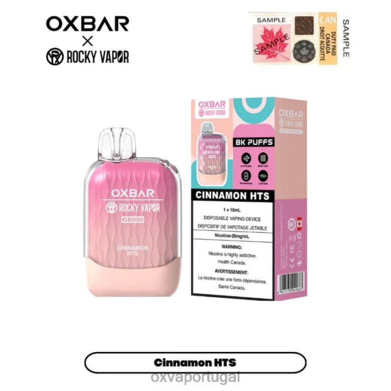 OXVA Lisbon | PJX0D12 canela OXVA OXBAR G8000