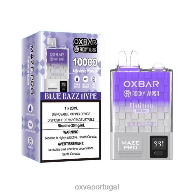 OXVA Vape Price | PJX0D16 propaganda do razz azul OXVA OXBAR MAZE PRO 10000