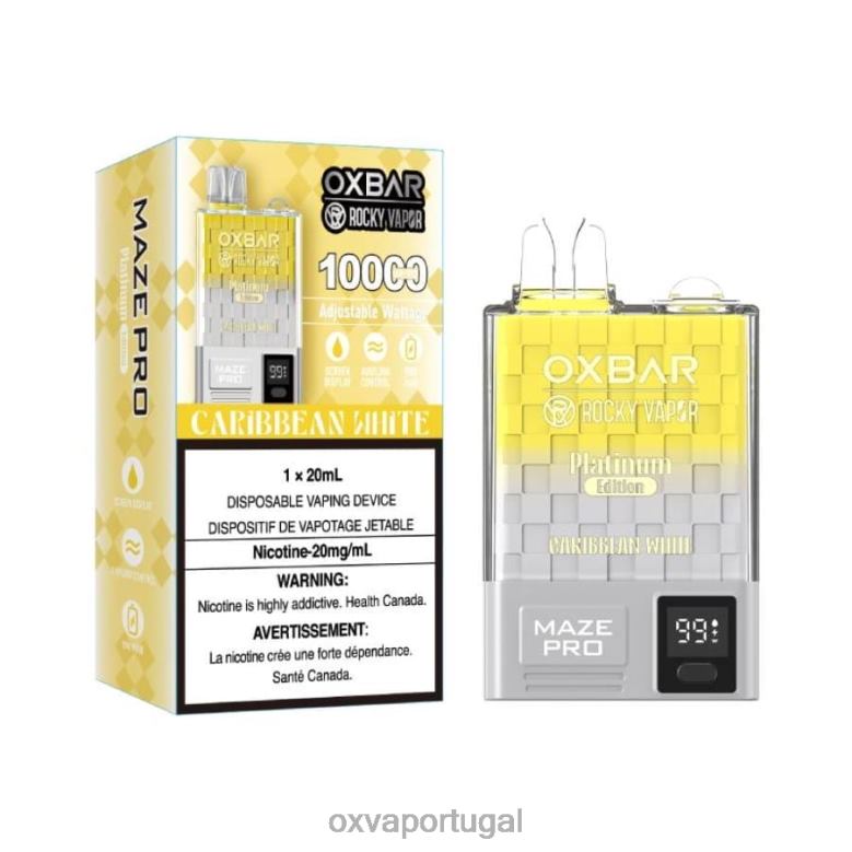 OXVA Vape Review | PJX0D14 caribenho branco OXVA OXBAR MAZE PRO 10000