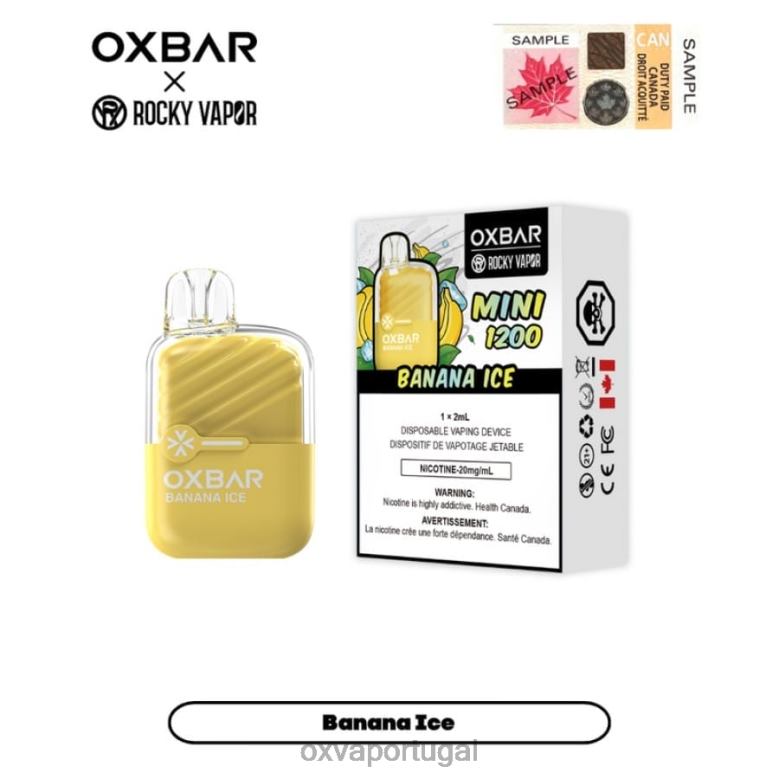 Comprar OXVA | PJX0D23 gelo de banana OXVA OXBAR MINI 1200