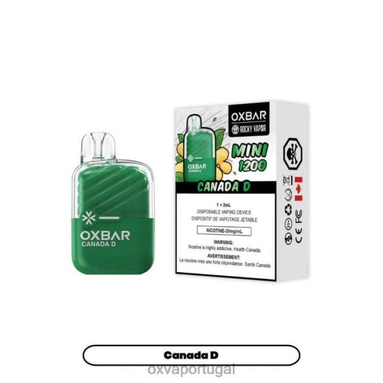 OXVA Pod Vape | PJX0D9 Canadá D OXVA OXBAR MINI 1200