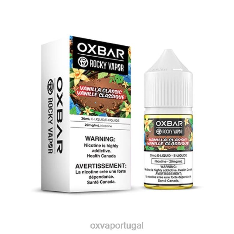 OXVA Disposable Vape Price | PJX0D50 clássico de baunilha OXVA OXBAR 30ml de sal