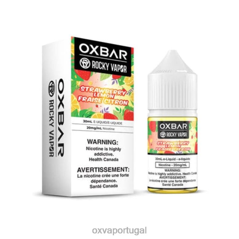 OXVA Lisbon | PJX0D52 limão morango OXVA OXBAR 30ml de sal