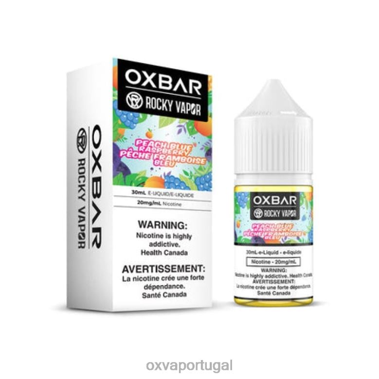 OXVA Lisbon | PJX0D62 framboesa azul pêssego OXVA OXBAR 30ml de sal