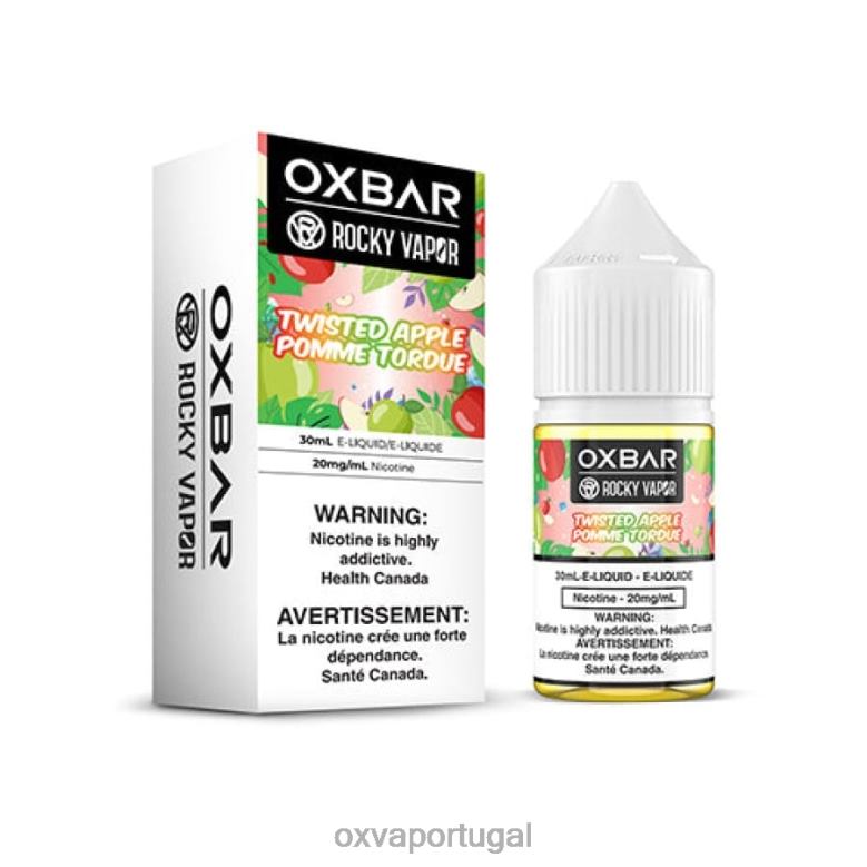OXVA Portugal | PJX0D51 maçã torcida OXVA OXBAR 30ml de sal