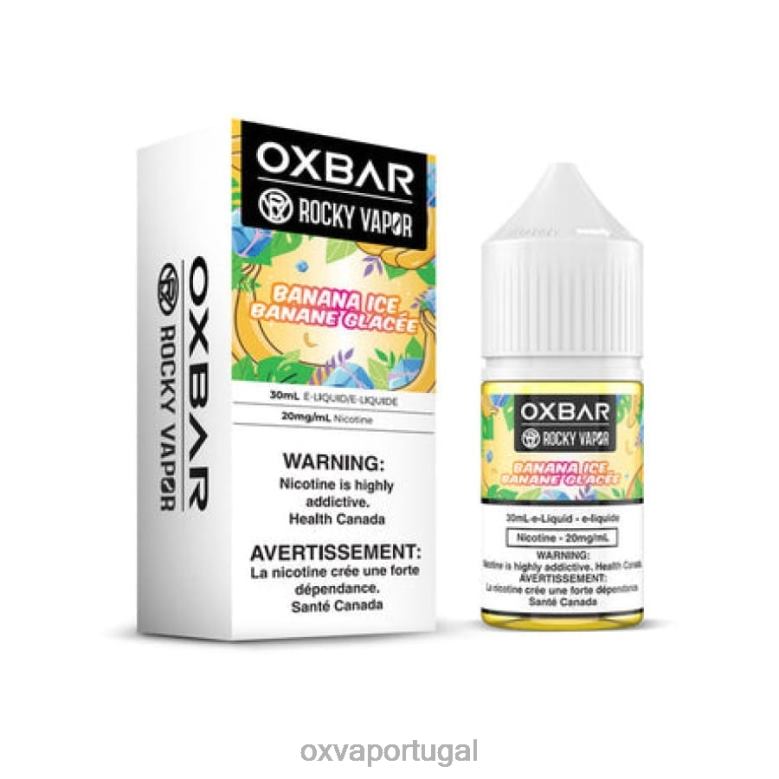 OXVA Vape Pod | PJX0D55 gelo de banana OXVA OXBAR 30ml de sal