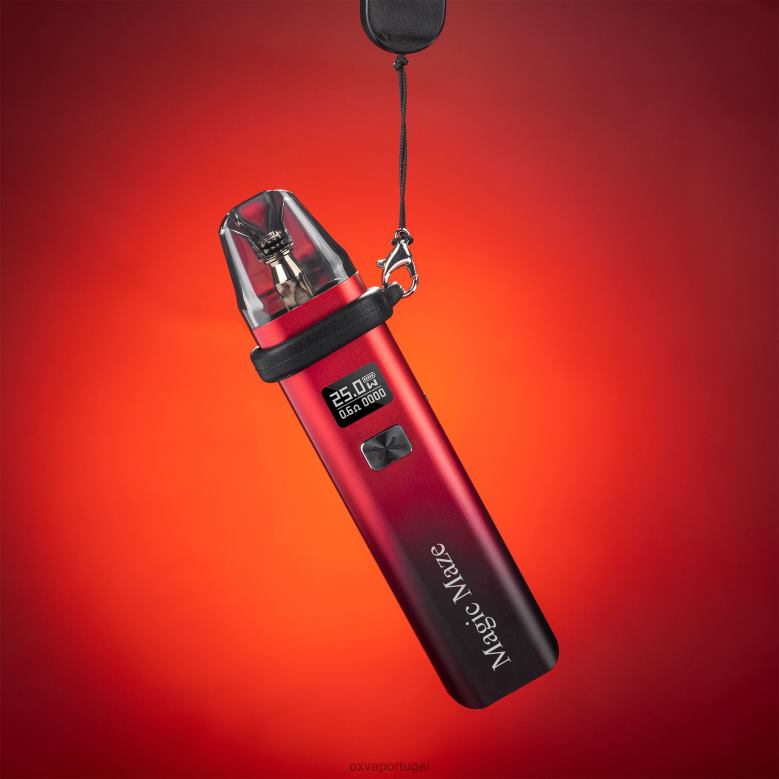 OXVA Disposable Vape Price | PJX0D131 preto vermelho OXVA MAGIC MAZE XLIM conjunto de cápsulas
